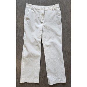 Talbots White Newport Pants, Size 4 Petite